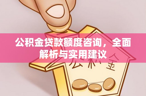 海安公积金贷款额度咨询，全面解析与实用建议