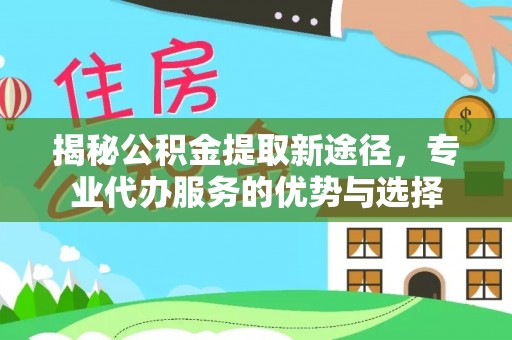 海安揭秘公积金提取新途径，专业代办服务的优势与选择
