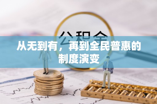 海安从无到有，再到全民普惠的制度演变