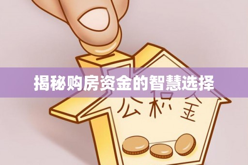 海安揭秘购房资金的智慧选择