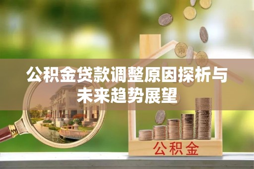 海安公积金贷款调整原因探析与未来趋势展望