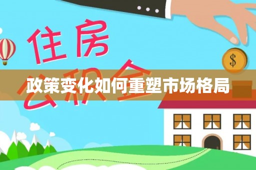 海安政策变化如何重塑市场格局