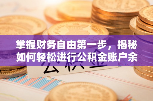海安掌握财务自由第一步，揭秘如何轻松进行公积金账户余额查询