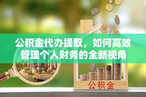 海安公积金代办提取，如何高效管理个人财务的全新视角