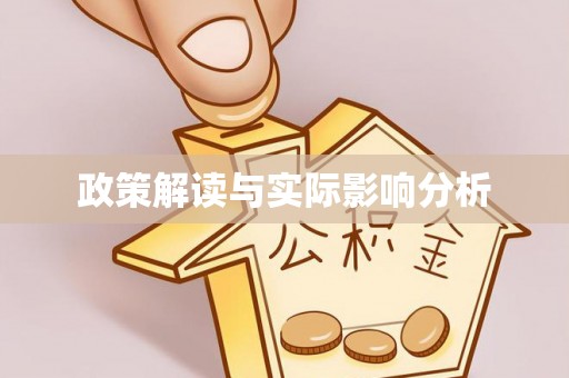 海安政策解读与实际影响分析