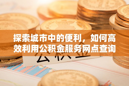 海安探索城市中的便利，如何高效利用公积金服务网点查询