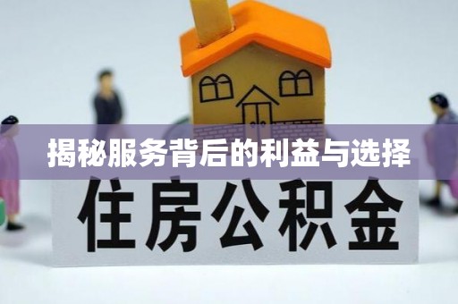 海安揭秘服务背后的利益与选择
