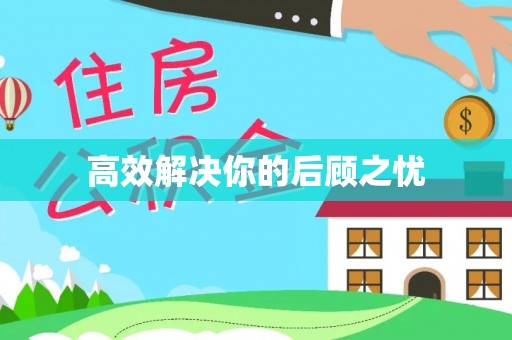 海安高效解决你的后顾之忧