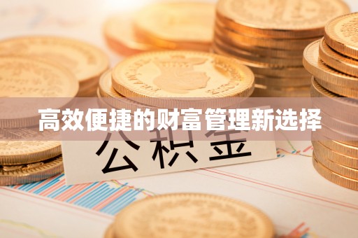 海安高效便捷的财富管理新选择