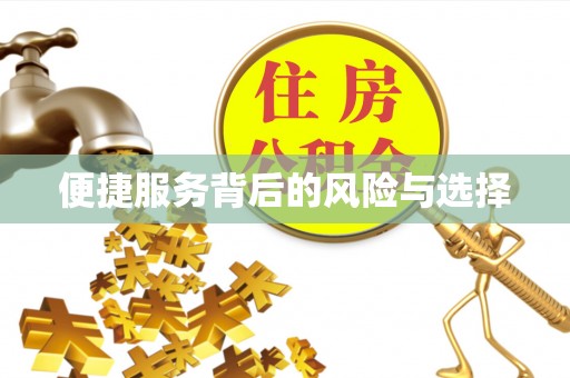 海安便捷服务背后的风险与选择