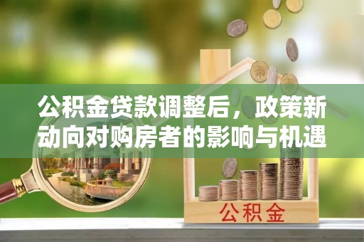 海安公积金贷款调整后，政策新动向对购房者的影响与机遇